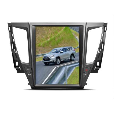 China GPS Android PX6 2+32G 12.1 Inch Screen Vertical Car DVD Player With BT WIFI GPS Multimedia Player Phone Link For Mitsubishi L200 for sale