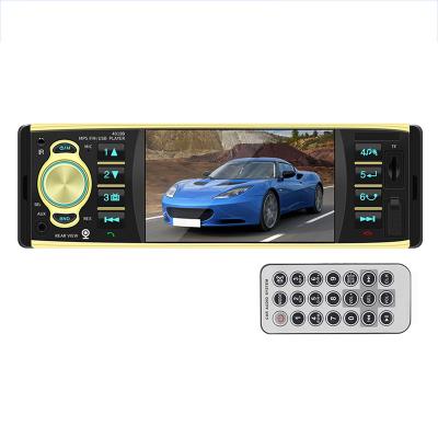 China BT Connection 4.1 Inch Touch Screen Handsfree Car MP5 Stereo With Reversing View HELP HD Music Lossless Power Off Memory for sale