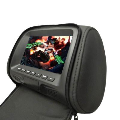 China Stereo 7 Inch HD 1080P Car Headrest MP5 Player Support USB SD Card FM Transmitter for sale