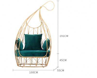 China (Height)Adjustable Nordic Fashion Styling Innovative Design Wrought Iron Sofa Chair for sale