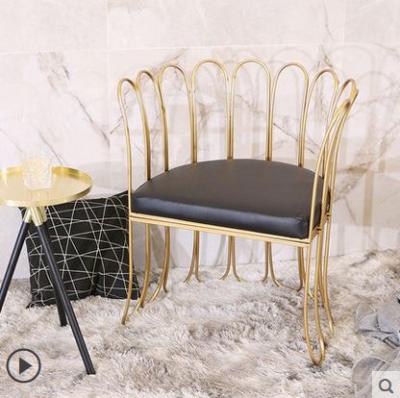 China Nordic Adjustable Petal Shape Wrought Iron Single Sofa (Other) Chair for sale