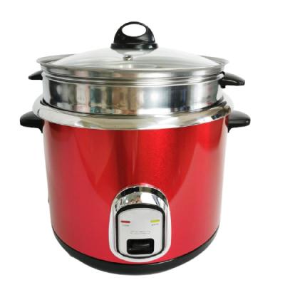 China High Quality Straight Electric Commercial Household Electric Car Rice Corokey Mechanical Rice Cooker With Glass Lid for sale