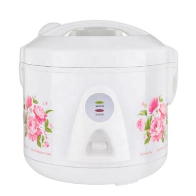 China Factory Car Luxury Rice Cooker Directly With Printing Flower Keep-warm Function Electric Rice Cooker for sale