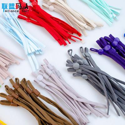 China Designer 5mm Elastic Adjustable Elastic Band Rope Ear Loops For Adjustable Ear Loops Elastic Strap for sale