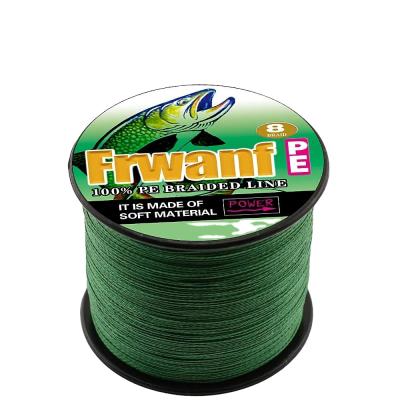 China PESCA 8 Thread OEM High Tensile Line 300 Meter PE Braided Fishing Line for sale