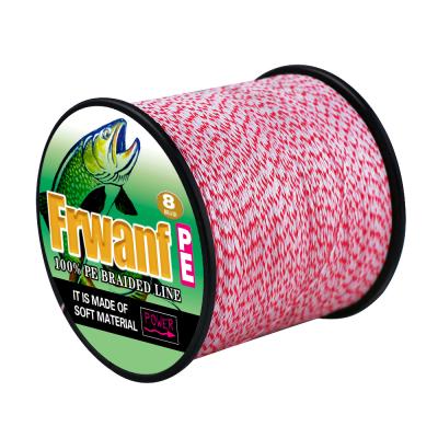 China Float Locator Never Fade Strong Color Supper 8 Ply PE Line 1000m Braided Weaving Yarn 500m Fish Line for sale