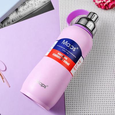 China Multi-Capacity Stainless Steel Sports Water Bottle Sustainable Insulated Water Bottle Keeps Drinks Food At The Perfect Temperature for sale