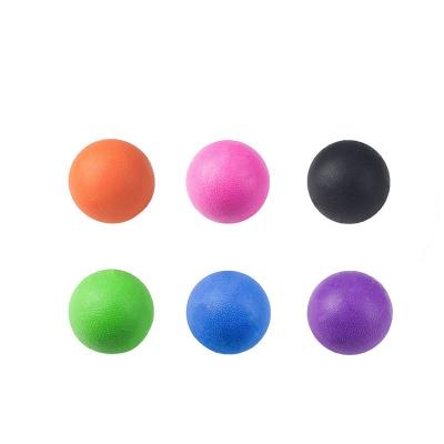 China Home\Gym\Custom Engraved Logo Yoga Lacrosse Massage Single Roller Ball Indoor Fitness Muscle Relaxation Sports Performance New for sale