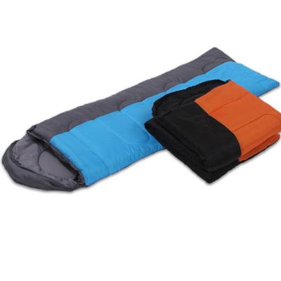 China Type Outdoor Cheapest Two Person Sleeping Envelope Bag All Season Sleeping Bag For Hiking for sale