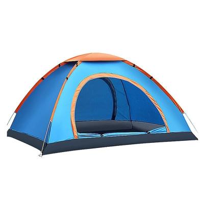 China Straight Bracing Type Single Automatic Tent For Sale 2 Door Tent 2 Person Tent Camping for sale