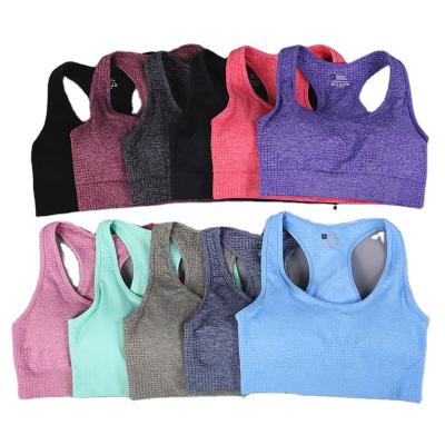 China Wholesales High Quality Breathable Winter Women Workout Sports Bra Push Up Protective Gym Vest Ladies Yoga Bra for sale