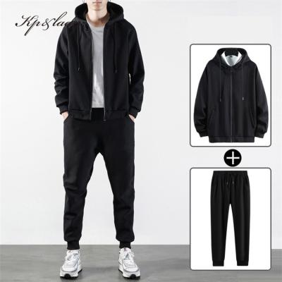 China Wholesale Breathable High Quality Hooded Sweatshirts Fashion Sublimation Cheap Hoodies&Sweatpants Set Men for sale