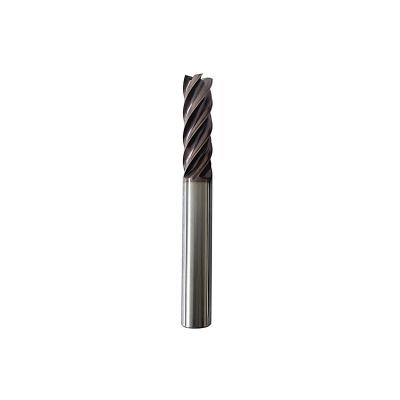 China Metal Drilling Custom 5 Flutes 45 Degree Chamfering Solid Carbide End Mill CNC Cutter Tool for sale