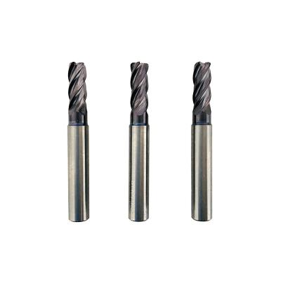 China HRC60 Drilling Customized Metal Carbide End Mill CNC Milling Cutters for sale