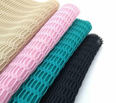 China Low Cost Breathable High Quality 100% Polyester 3d Stretch Sandwich Special Air Mesh Fabric for sale