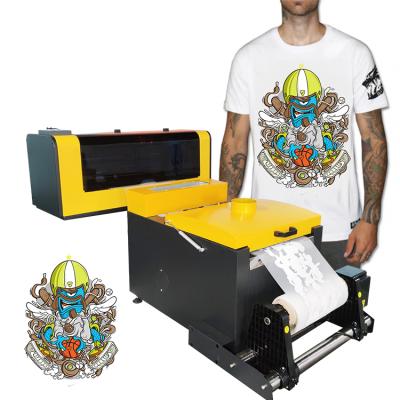 China clothes dtf printer machine a3 30cm dtf a3 printer film dx5 for xp600 l1800 for sale