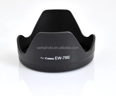 China ABS EW-78E Lens Hood for CANON EF-S 15-85mm f/3.5-5.6 IS USM for sale