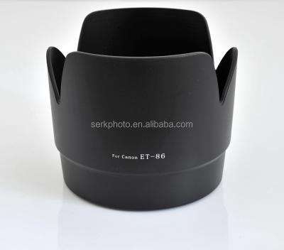 China ABS ET-86 Hood For Canon 70-200mm E-F f/2.8L Lens IS USM ET86 for sale