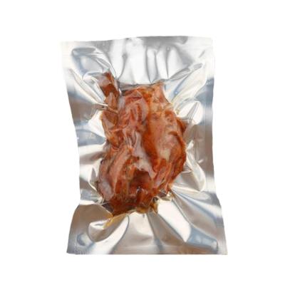 China Heat Seal Moisture Proof Pouches Bag Storage Open Top Silver Clear Wholesale Mylar Bags Transparent Food Vacuum Bag for sale