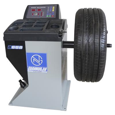 China Customized Durable And High Quality Customized Specification Car Auto Wheel Balancer With Pedal Brake for sale