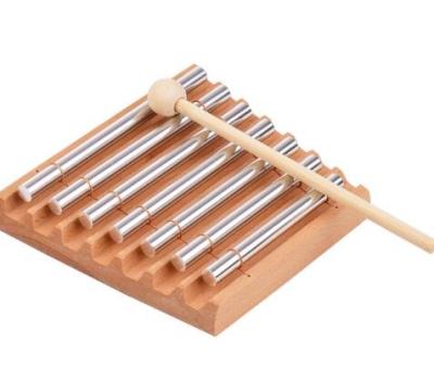 China 7-Tone Musical Wooden Toy Chimes with Mallet Percussion Instrument for Musical Chime Toy for sale