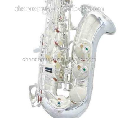 China High Selling Grade Gold Silver Alto Whole Saxophone, Musical Instruments, Wind Instruments ABC1102S for sale