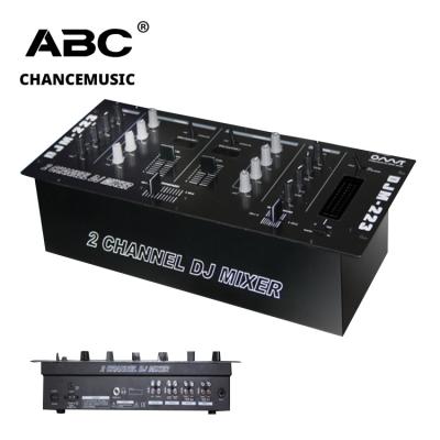 China dj mixer console dj music studio audio mixer DJM-223 for sale