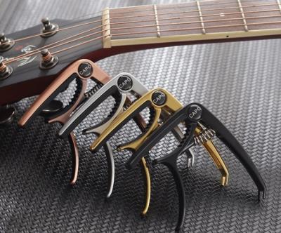 China Cheap Acoustic Guitar Capo Guitar Accessories Metal Color Capo Guitar Capo for sale