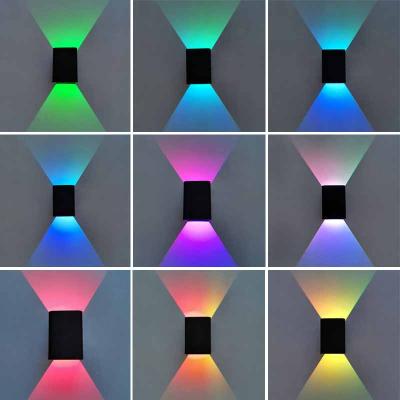 China Modern Design 5W AC85-265V Modern Indoor Decoration Wall Sconce Light Led Night Light Through Wandlamp Living Room Light for sale