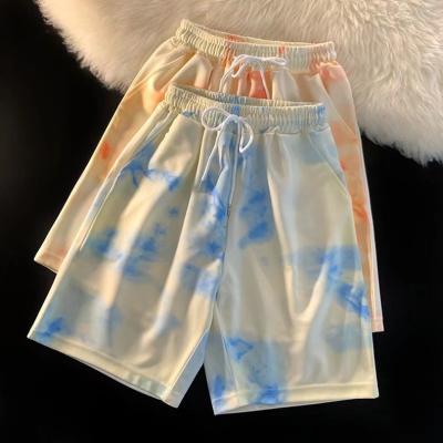 China Fashionable Wholesale Sports Basketball Track Tie Dye QUICK DRY Shorts Men for sale