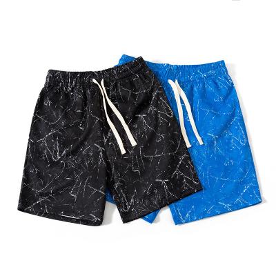 China 2022 New Arrivals QUICK DRY Japanese Style Loose Fit All Over Print Polyester Sports Shorts Men for sale