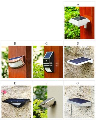 China solar ligh Solar lights outdoor home waterproof wall lamp sensor lights LED street lights garden lights corridor lights for sale