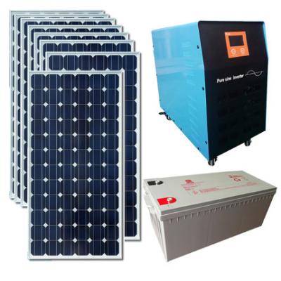 China LEDs Solar Solar generator system and network 10KW home industrial photovoltaic distribution board a full power supply for sale