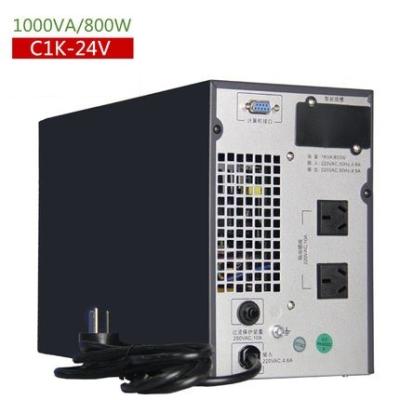 China LEDs Solar 3000VA 2400W industrial UPS power supply built-in isolation transformer power supply for sale