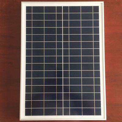 China LEDs Solar High efficiency 24W polycrystal polycrystalline silicon solar panel components power supply for sale