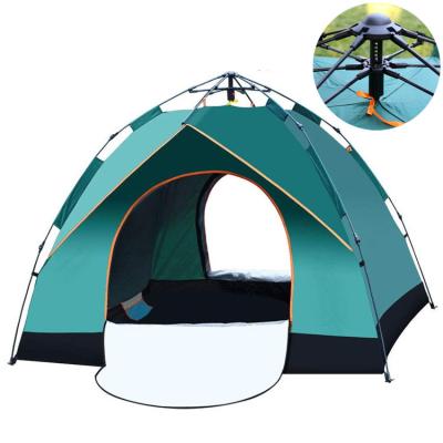 China Large Space 1-2 Person Waterproof and UV Protection Canvas Outdoor Camping Tent for Hiking for sale