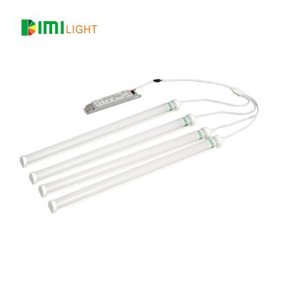 China Office USA Store Linkable 4ft T8 T5 Ho Tube Light Fixture Linear Troffer LED Fluorescent Retrofit Kits for sale