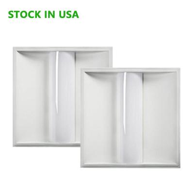 China School USA Warehouse 2X2 2X4 High Quality White Indirect Light Fluorescent Troffer Light for sale