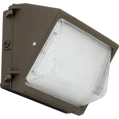 China AC100-277V 347-480V Outdoor LED Wallpack Fixture Lumen Up to 135lm/w Photocell Outdoor Mounting Wall Lighting for sale