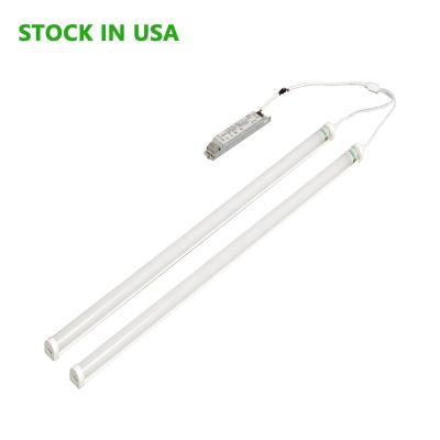 China Office USA Inventory 4 Foot 1200MM T5 20W Fluorescent Magnetic Linear Led Tube Light Fixture Retrofit Kits for sale