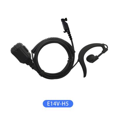 China Two Way Radio Ear Hook E14V-H5 Walkie Talkie G Style Earhook Earphone Earset With MIC For Hytera TC3600 PD685 for sale