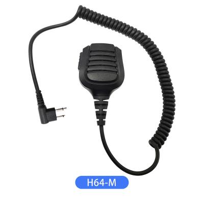 China Handheld microphone H64-M custimized logo factory ODM two way radio speaker microphone IP55 for Motorola GP308 CP600 for sale