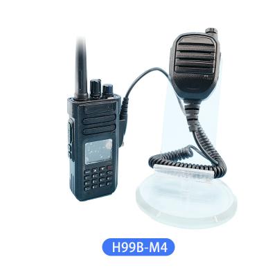 China H99B-M4 Microphone Handheld Handsfree Speaker For Portable Radio Mic Remote Speaker Mic For Motorola Walkie Talkie GP388 EX500 GP338Plus for sale