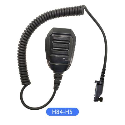 China H84-H5 Handheld Microphone For Hytera H5 Connector Speaker Microphone Portable Radio Clear Audio Output Customized Logo Accepted for sale