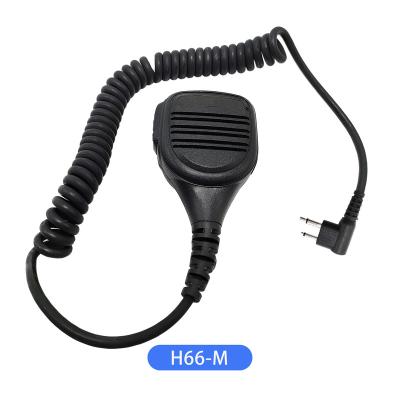 China Handheld Microphone H66-M For Motorola Speaker Microphone 2 Handheld Remote Control Pins M Plug In OEM ODM IP55 Waterproof for sale