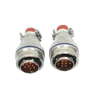 China Black 12 Pin Automotive Electrical Male Female Connector Aviation Connector for sale