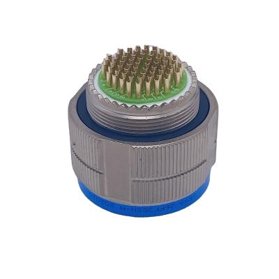 China Pin Aluminum Automotive Electrical Alloy Wire 66 Stainless Steel Copper Alloy Aviation Socket Plug Connector for sale