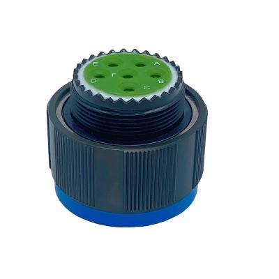 China GX16 IP68 Waterproof Aviation Socket Plug Connector 6 Automotive Electrical DIN Pin Type For Cable Wires for sale