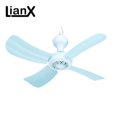 China Mordern 4 Blades Low Power Saving Silent Ceiling Plug-in Electric Fan for sale