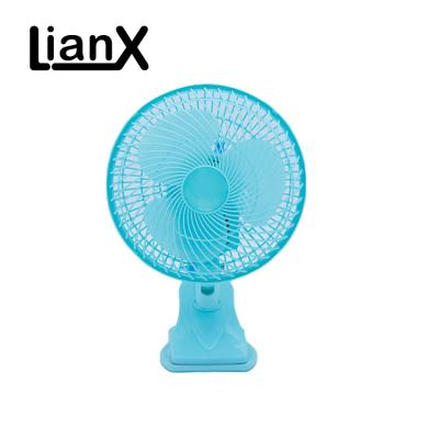 China Household Small Plastic Track Fan Orbital Blade AC Dc Clip Rotating Fan for sale